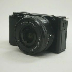 【中古】 (ソニー) SONY VLOGCAM ZV-E10+E PZ16-50/3.5-5.6OSS ブラック【中古カメラ デジタル一眼】 ランク：B