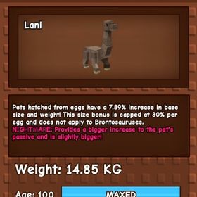 ブロントサウルス4匹スキル30パーMAX | ロブロックス(ROBLOX)のアカウントデータ、RMTの販売・買取一覧