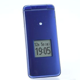 SIMフリー au かんたんケータイ KYF41 ロイヤルブルー