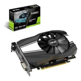 【中古】 ASUS NVIDIA GTX 1660Ti 搭載 デュアルボールベアリングファン 6GB PH-GTX1660TI-O6G