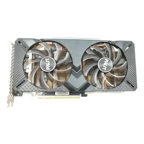 【中古】Palit GeForce GTX1660Ti 6GB Dual OC(NE6166TS18J9-1160A) GTX1660Ti/6GB(GDDR6)/PCI-E【ECセンター】保証期間1週間