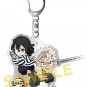 【未使用】鬼滅の刃 ヒノカミ血風譚2 伊黒小芭内＆不死川実弥アクリルキーホルダー