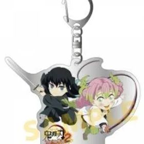 【未使用】鬼滅の刃 ヒノカミ血風譚2 無一郎 蜜璃 アクリルキーホルダー