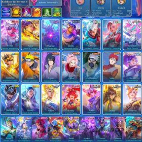 Exalted Collector v | 188スキン | ナルト疾風伝フル | メトロゼロなど | モバレジェ(モバイルレジェンド)のアカウントデータ、RMTの販売・買取一覧