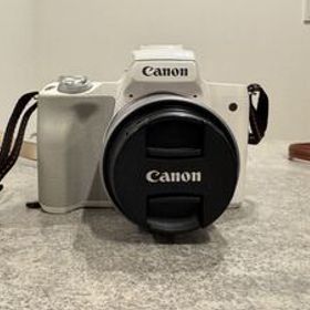EOS Kiss M Canon キャノン ミラーレス一眼カメラ ホワイト