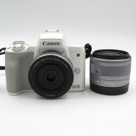 1円〜 Canon キヤノン EOS kiss M ミラーレスカメラ レンズ2点 動作確認済 4377625