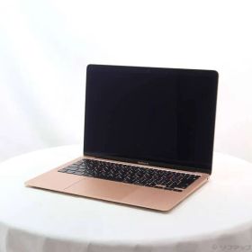 〔中古品〕 MacBook Air 13.3-inch Late-2020 MGND3J／A Apple M1 8コアCPU_7コアGPU 8GB SSD256GB ゴールド 〔15.3 Sequoia〕【297】