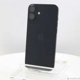 〔中古品〕 iPhone16 Plus 128GB ブラック MXVA3J／A SIMフリー【262】