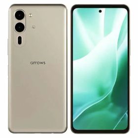 【中古】【安心保証】 arrows We2 Plus M06[256GB] SIMフリー シャンパンシルバー イオンモバイル版