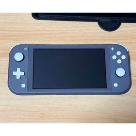 ニンテンドースイッチ(Nintendo Switch)の【美品】Nintendo Switch Liteグレー(家庭用ゲーム機本体)