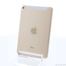 〔中古〕Apple(アップル) iPad mini 4 128GB ゴールド NK782J／A SIMフリー〔349-ud〕