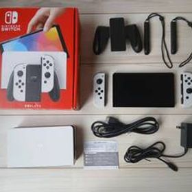 【中古】ニンテンドースイッチ 有機ELモデル ホワイト オマケ付き