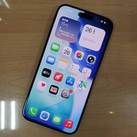 Apple iPhone15ProMax 256GB MU6P3J/A ブラックチタニウム SIMフリー 送料込 即決！！