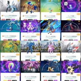 🔰【色違いミュウ100 × シェイミ100の超激レアセット】89M砂・MAX強化多数・最強構成 | ポケモンGOのアカウントデータ、RMTの販売・買取一覧