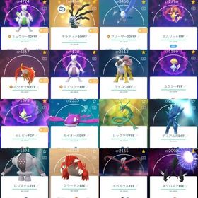 🔰TL50•伝説個体値100:12体•伝説幻1200体•色違い1054体コイン1227 | ポケモンGOのアカウントデータ、RMTの販売・買取一覧