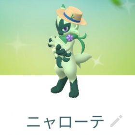 色違いリコ帽子ニャローテ トレード XXL | ポケモンGOのアカウントデータ、RMTの販売・買取一覧