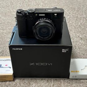 【長期保証付き】Fujifilm X100VI ブラック 総ショット100