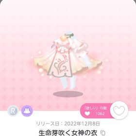 生命芽吹く女神の衣 双子分セット | ポケコロツイン(ポケツイ)のアカウントデータ、RMTの販売・買取一覧