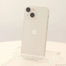 〔中古品〕 iPhone13 mini 128GB スターライト MLJE3J／A SIMフリー【297】