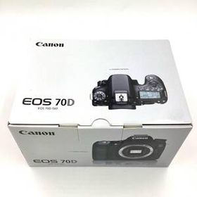 Canon デジタル一眼 EOS 70D ボディ ブラック 新品未開封 即納OK【全額返金保証】【最速発送】