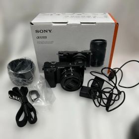 雪*様 002 美品 sony a6100 ミラーレス一眼カメラ 動作品
