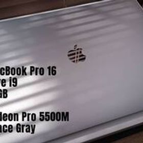 【超美品・元箱など付属】 MacBook Pro 16 2019 Core i9 32GB 1TB Radeon Pro 5500M スペースグレイ Win11