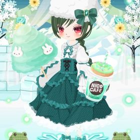 ゴシックコーデ（コランティーヌ） 緑 1点 | ニコッとタウン(ニコタ)のアカウントデータ、RMTの販売・買取一覧