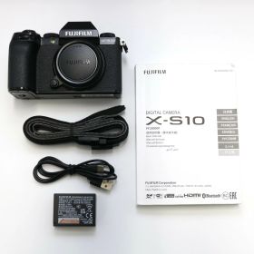 [中古] 富士フイルム X-S10 ボディ ミラーレス一眼 fujfiilm-x-s10-body [非常に良い(A)]