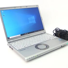 □■※ 【1920×1200の高画質ディスプレイ!】 Panasonic/パナソニック ノートPC Let's Note CF-SZ6 Corei5-7300U/HDD320GB/メモリ4GB/Win10 動作確認 【中古】送料無料