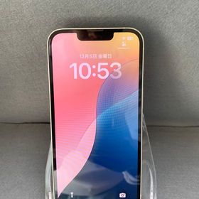中古美品 国内版 SIMフリー iPhone13 128GB スターライト色