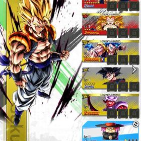初期 合体超ゴジータ6凸 ジャネンバ3凸 UL身勝手5凸 石回収可能 | ドラゴンボールレジェンズのアカウントデータ、RMTの販売・買取一覧