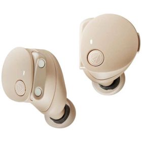 オーディオテクニカ フルワイヤレスイヤホン ベージュ ATH-CKS50TW2BG