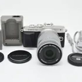 ■ 美品 ■ オリンパス OLYMPUS E-PL7 シルバー レンズセット ≪S数1,700回 手ブレIS動作良好 動作確認済≫ 40-150mm F4-5.6 0056