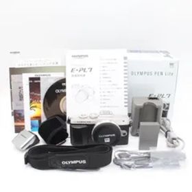4743ショット！嬉しい本箱(キット)・説明書・フラッシュ付き！■極上品■ OLYMPUS PEN E-PL7 ボディ シルバー