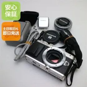 美品 E-PL7 レンズキット シルバー 即日発送 ミラーレス一眼 OLYMPUS 本体 土日祝発送OK 08000