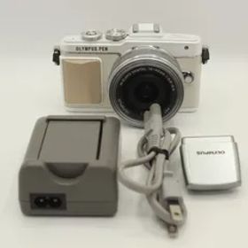 ≪美品≫ OLYMPUS PEN E-PL7 14-42mm EZレンズキット ボディ ホワイト #20251026-2920