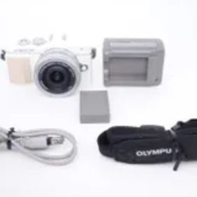 【極上品】オリンパス OLYMPUS ミラーレス一眼 PEN E-PL7 14-42mm EZ レンズキット ホワイト [D11044A]