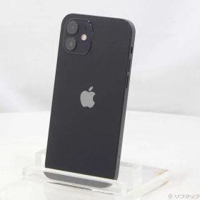 〔中古品〕 iPhone12 64GB ブラック MGHN3J／A SIMフリー【349】