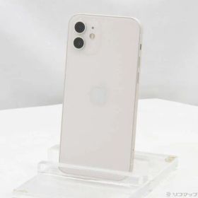 〔中古品〕 iPhone12 64GB ホワイト MGHP3J／A SIMフリー【349】