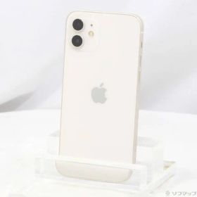 〔中古品〕 iPhone12 64GB ホワイト MGHP3J／A SIMフリー【297】