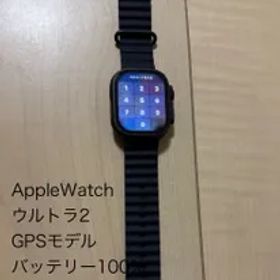 Apple Watch ultra2 ブラックチタニウムケースGPS+Cel lular