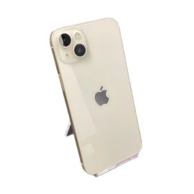 iPhone 14 Plus 256GB スターライト SIMフリー 白ロム 動作確認済 75%【全額返金保証】【最速発送】