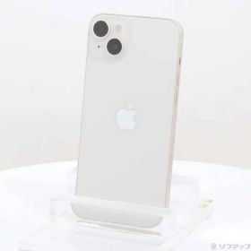 〔中古品〕 iPhone14 Plus 128GB スターライト MQ4D3J／A SIMフリー【258】
