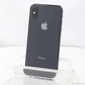 【中古】NTTドコモ iPhoneXS 64GB スペースグレイ MTAW2J／A SIMフリー 【344-ud】