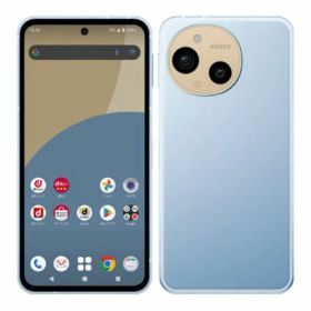【中古】【安心保証】 AQUOS sense9 SH-53E[128GB] docomo ブルー