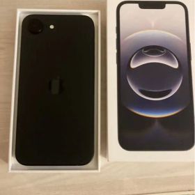 Apple iPhone 16e ブラック 本体 箱付き 128㎇