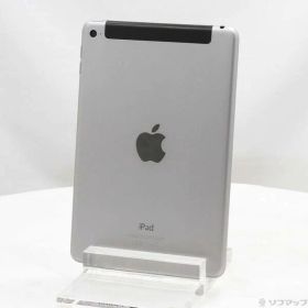【中古】Apple(アップル) iPad mini 4 128GB スペースグレイ MK762J／A SIMフリー 【349-ud】
