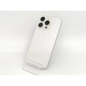 【中古】Apple 国内版 【SIMフリー】 iPhone 15 Pro 128GB ホワイトチタニウム MTU83J/A【川越クレアモール】保証期間1ヶ月【ランクB】
