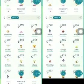 💥 【62 LV】 🔥 3.4M ダスト |⚡️ 45倍 色違い |⚡️チームなし |