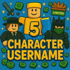 ✨ロブロックス 5キャラクター 2008-2025✨